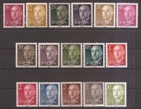 Spania 1955-1956 - Generalul Franco, 2 serii complete, 21 val., 4 poze, MNH, Nestampilat