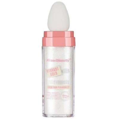 Iluminator pudra pentru fata si corp, Kiss Beauty, Vibrant Bold, 9 g foto