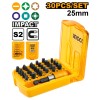 Set biti impact 30 bucati - Ingco AKSD68303