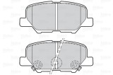VALEO 302152 FIRST set placute frana,frana disc