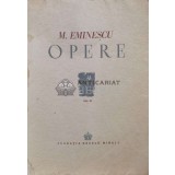 Opere Vol. 3. Poezii tipărite &icirc;n timpul vieții - 1944 - M. Eminescu (#A25)
