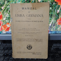 Emil Flavian, Manual de limba germană, Clasa a VI-a liceală, Ediția I, 1931 157