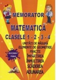 Memorator matematica pentru clasele 1-4