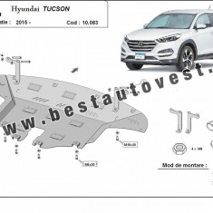 Scut motor metalic Hyundai Tucson 2015- toate motorizarile Kft Auto