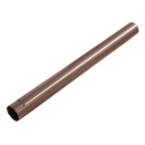 Prelungitor intermediar burlan, pentru sistem pluvial, Bilka, metalic, maro (RAL 8017), lucios, D 100 mm, 1 m