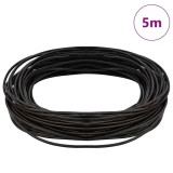 vidaXL Cord din Piele Maro &icirc;nchis &Oslash;1,5 mm x 5 m Piele 42021973