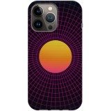 Husa Apple iPhone 13 Pro Max model Vaporwave, Silicon, TPU, Viceversa, Transparent, Carcasa