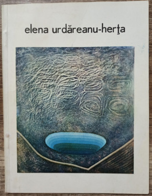 Catalog Expozitia de pictura Elena Urdareanu-Herta 1983 foto