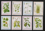 SAU TOME E PRINCIPE-PLANTE MEDICINALE-Serie 8Valori.-MNH**-STP 165