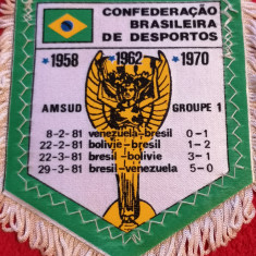 Fanion-Federatia de Fotbal din BRAZILIA (CM 1982)