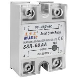 Releu Solid State SSR-60 AA, 60A, 90-480Vac, Comanda 80-250Vac, SPST-NO