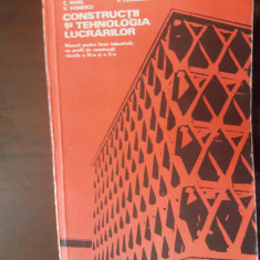 constructii si tehnologia lucrarilor manual constructii 1977