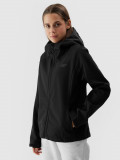 Geacă softshell anti-v&acirc;nt membrana 5000 pentru femei - neagră, 4F Sportswear