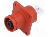 Conector alimentare DC, 1,5kV, 1 pini, seria ES-350A, {{Dimensiune pin}}. DEGSON ELECTRONICS - ESS-350A-120-B-RD-00