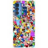Husa compatibila cu Motorola Edge 20 model Cartoons Universe, Silicon, TPU, Viceversa, Transparent, Carcasa