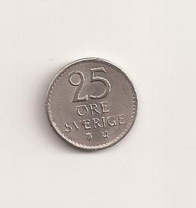 Moneda Suedia - 25 Ore 1968