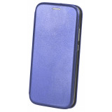 Husa Piele OEM Elegance pentru Samsung Galaxy A41, Bleumarin