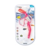 Set pentru inot cu masca si tub Bestway Glider, Roz