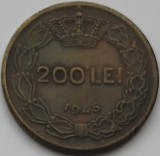 Romania, 200 Lei 1945 Regele Mihai