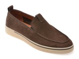Cumpara ieftin Mocasini GRYXX maro, MU151, din piele intoarsa