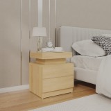 Cumpara ieftin Noptieră, stejar sonoma, 45x35x52 cm, lemn prelucrat