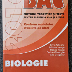 BAC 2016 BIOLOGIE - Olteanu, Neagu