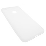 Husa silicon Mesh (retea) alba semitransparenta pentru Huawei P8 Lite 2017 (P9 Lite 2017)