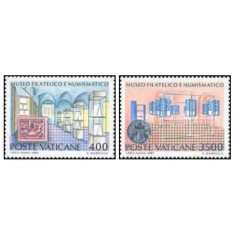 Vatican 1987 - Deschiderea Muzeului de timbre, serie neuzata