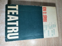 Ion D. Sirbu - Teatru (Editura Scrisul Romanesc, 1976)