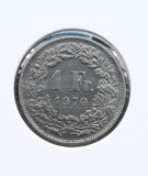 1 Franc 1970, Elvetia - G 4510, Europa