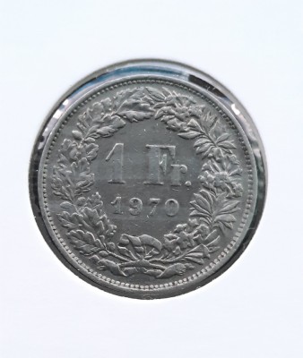 1 Franc 1970, Elvetia - G 4510 foto