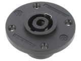 Conector Panou Speakon 4 Poli Rotund, Neutrik
