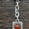 (120) BRELOC DIN ARGINT, MODEL SEMAFOR, MARCAJ ARGINT 925, VINTAGE, 18.49 GRAME