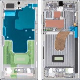 Carcasa Mijloc Samsung Galaxy S23 Ultra S918, Albastra (Sky Blue), Service Pack GH96-15833G