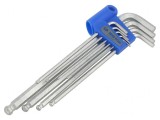Set chei imbus sferic lung 9 bucăți
