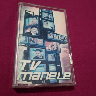 CASETA AUDIO MANELE TV MANELE RARA!!ORIGINALA foto