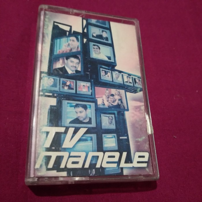 CASETA AUDIO MANELE TV MANELE RARA!!ORIGINALA