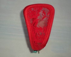 GS284-3 Chilot invizibil c-string cu dantela florala