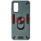 Toc TPU+PC Armor Ring Case Samsung Galaxy S20 Midnight Green