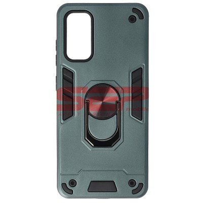 Toc TPU+PC Armor Ring Case Samsung Galaxy S20 Midnight Green foto