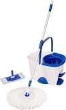 Set mop rotativ Neco Tornado cu galeata 18L si laveta microfibra