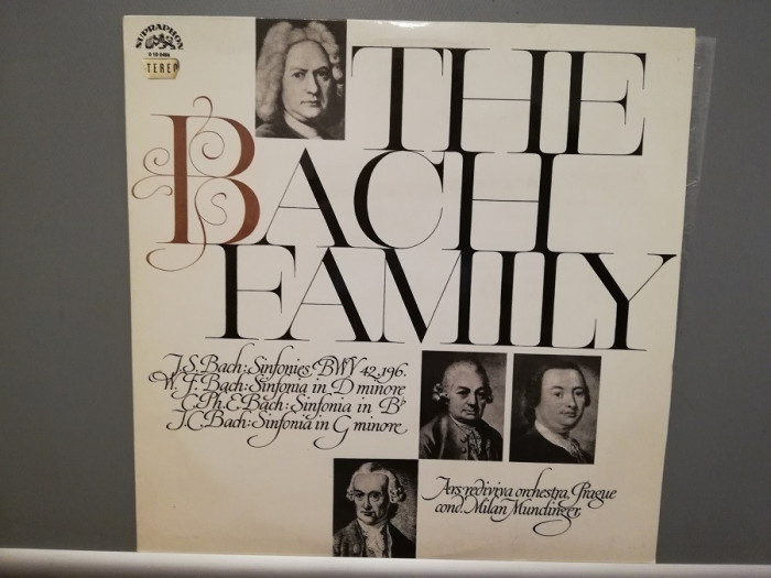 Bach Family : Symphony bwv 196/Bwv 42/Symph(1982/Hungaroton/Hungary) - VINIL/NM