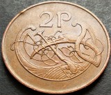 Moneda 2 PENCE - IRLANDA, anul 1971 *cod 1355 A - MODEL MARE, Europa
