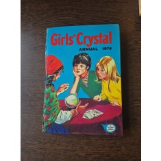 Girls Crystal Annual 1974 - revista anuala pentru adolescenti in engleza