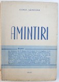 AMINTIRI DEPRE : AL. ODOBESCU ... MARIN DUMITRESCU , ETC . de CONST . SAINEANU , 1947