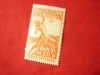 Serie Mexic 1938 - Indian Aztek cu arcul , 1 valoare, Nestampilat