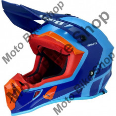 MBS Casca motocross Ufo Plast Quiver Shasta, albastru, M, Cod Produs: HE125M foto