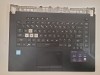Carcasa superioara cu tastatura palmrest Laptop, Asus, ROG Strix G15 G512, G512LI, G512LV, G512L, G512LU, 90NR0341-R32UIO, conector 8 pini, refurbishe