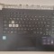 Carcasa superioara cu tastatura palmrest Laptop, Asus, ROG Strix G15 G512, G512LI, G512LV, G512L, G512LU, 90NR0341-R32UIO, conector 8 pini, refurbishe