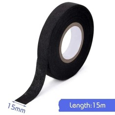 Set 4 role de banda izolatoare OEM, 15 mm x 15 m, negru